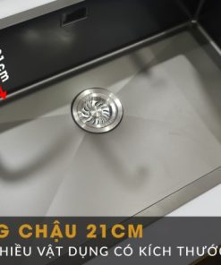 Chậu rửa chén Inox Ecalite ESD-7845HB - 13