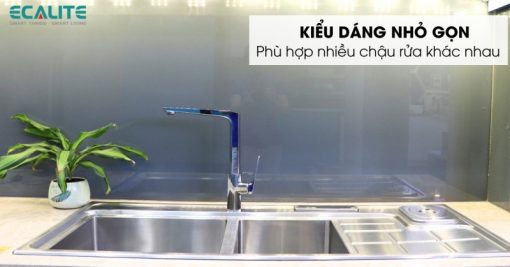 Vòi rửa chén nóng lạnh Ecalite EF-H131C - 7