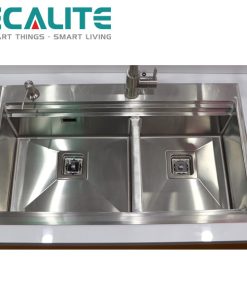 Chậu rửa chén Inox 2 hộc Ecalite ESD-8245HC