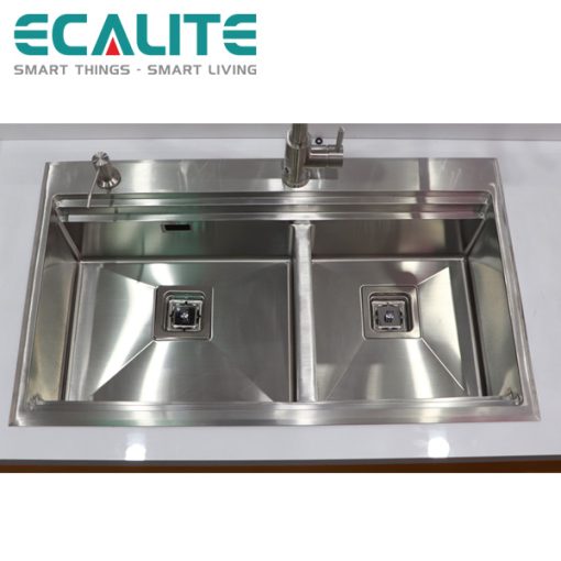 Chậu rửa chén Inox 2 hộc Ecalite ESD-8245HC