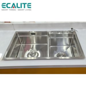 Chậu rửa chén Inox 2 hộc Ecalite ESD-8248HS
