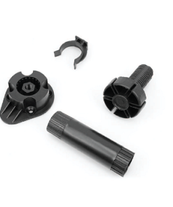 Chân nhựa tăng chỉnh bắt tủ nhôm Euronox EPP