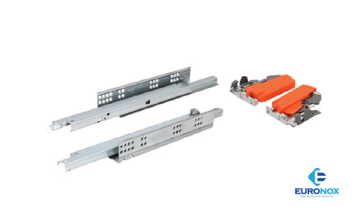 Ray âm giảm chấn có khóa cài Euronox EUS-25 - 1