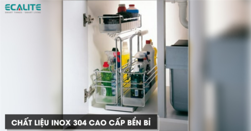 Kệ đựng chai lọ tẩy rửa Ecalite EL-NG70