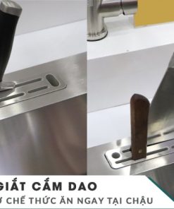 Chậu rửa chén Inox Ecalite ESD-8245HA