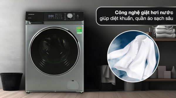 Máy giặt Hitachi Inverter 9.5 kg BD-954HVOS - 11