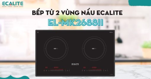 Bếp 1 điện 1 từ kết hợp Ecalite EL-MK2688IR
