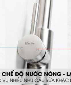 Vòi rửa chén nóng lạnh Ecalite EF-K102C - 13