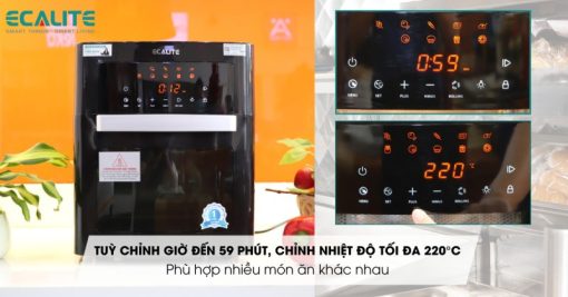 Nồi chiên không dầu 15L Ecalite EL-AF15