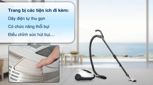 Máy hút bụi dạng hộp Hitachi CV-SU22V - 19
