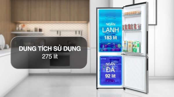 Tủ lạnh Hitachi Inverter 275 lít R-B330PGV8 BSL - 15
