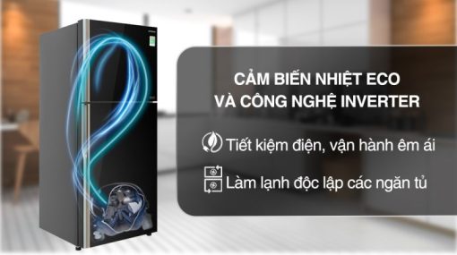 Tủ Lạnh Hitachi Inverter 339 Lít R-FVX450PGV9 GBK - 13