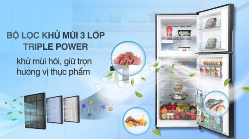 Tủ Lạnh Hitachi Inverter 339 Lít R-FVX450PGV9 GBK - 15