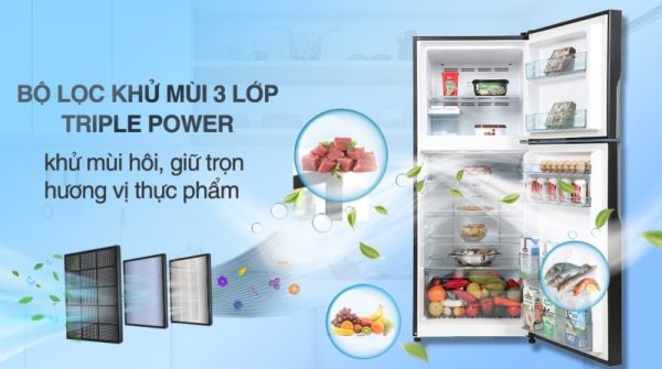 Tủ Lạnh Hitachi Inverter 339 Lít R-FVX450PGV9 GBK - 17