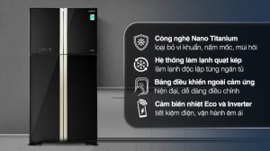 Tủ lạnh Hitachi Inverter 509 lít R-FW650PGV8 GBK - 37