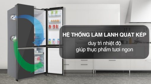 Tủ Lạnh Hitachi Inverter 569 Lít R-WB640PGV1 GMG - 11