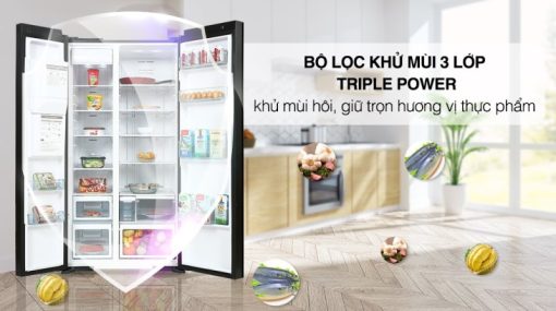 Tủ lạnh Hitachi Inverter 573 lít R-SX800GPGV0 GBK - 9