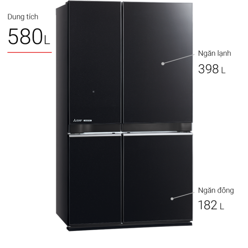 Tủ lạnh Inverter 580 lít Mitsubishi Electric MR-LA72ER-GBK-V - 13