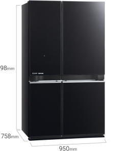 Tủ lạnh Inverter 580 lít Mitsubishi Electric MR-LA72ER-GBK-V - 31