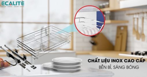 Kệ chén bát tủ dưới Ecalite EL-EP6003