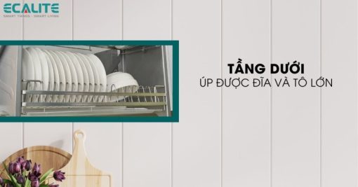 Kệ chén di động tủ trên EL-BL700W - 6