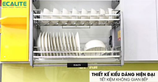 Kệ chén di động tủ trên Ecalite EL-BL80SS - 3