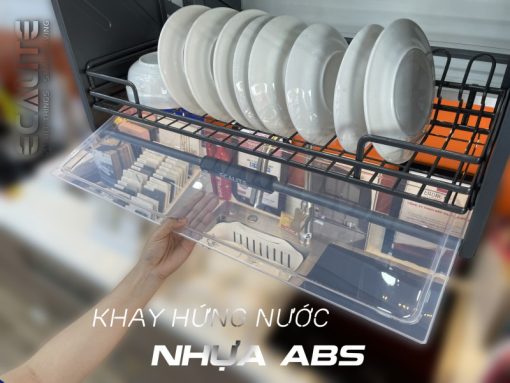 Kệ chén di động tủ trên nan oval Ecalite EL-N4117G