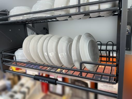 Kệ chén di động tủ trên nan oval Ecalite EL-N4119G - 2