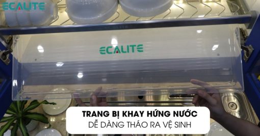 Kệ chén cố định tủ trên Ecalite EL-BR70S - 4