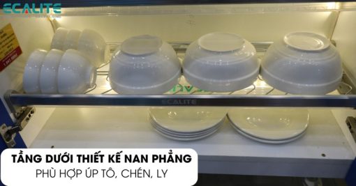 Kệ chén cố định tủ trên Ecalite EL-BR70S - 6