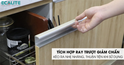 Kệ đựng gia vị, muỗng đũa, chai lọ Ecalite EL-GS300