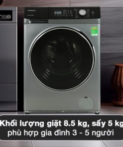 Máy giặt sấy Hitachi Inverter giặt 8.5 kg - sấy 5 kg BD-D852HVOS - 31