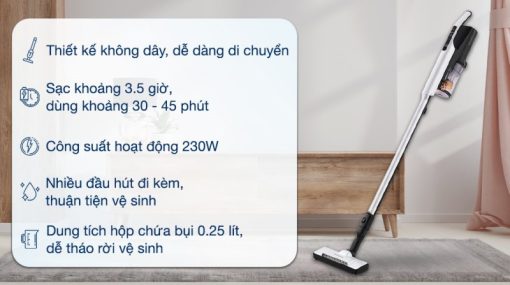 Máy hút bụi không dây Hitachi PV-XL1K - 5