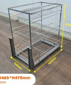 Kệ đựng gia vị, chai lọ Ecalite EL-NP40B - 15 Kệ đựng gia vị, chai lọ Ecalite EL-NP30B