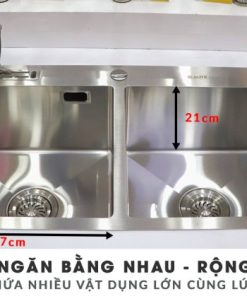 Chậu rửa chén Inox Ecalite ESD-8245HA