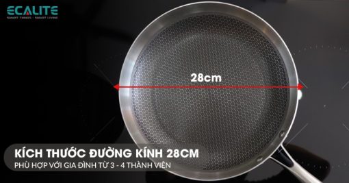 Chảo chống dính Inox Ecalite EP-28H - 5