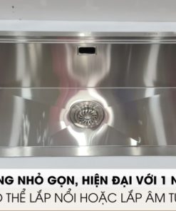Chậu rửa chén Inox Ecalite ESD-7848HS