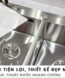 Chậu rửa chén Inox Ecalite ESD-8245HA - 15