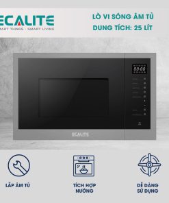 Lò vi sóng âm tủ Ecalite EMW-2560JB 25l