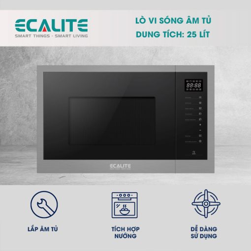 Lò vi sóng âm tủ Ecalite EMW-2560JB 25l - 1