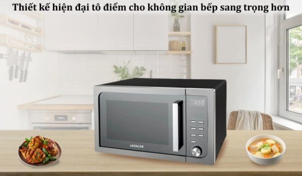 Lò vi sóng kết hợp nướng 23 lít Hitachi HMR-DG2312 - 11