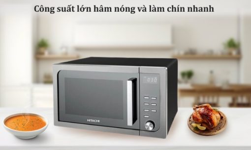 Lò vi sóng kết hợp nướng 23 lít Hitachi HMR-DG2312 - 9