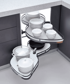 Mâm xoay góc hình lá mở trái Ecalite EL-NST900L