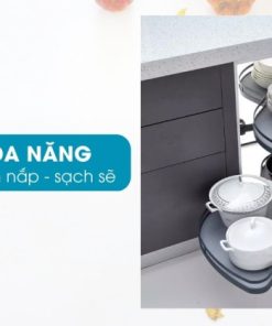 Mâm xoay góc hình lá mở trái Ecalite EL-NST900L