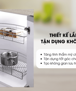 Mâm xoay 3/4 Ecalite EL-NH270S