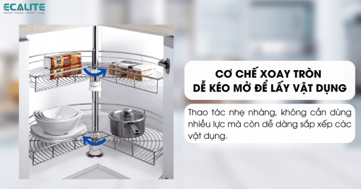 Mâm xoay 3/4 Ecalite EL-NH270S - 6