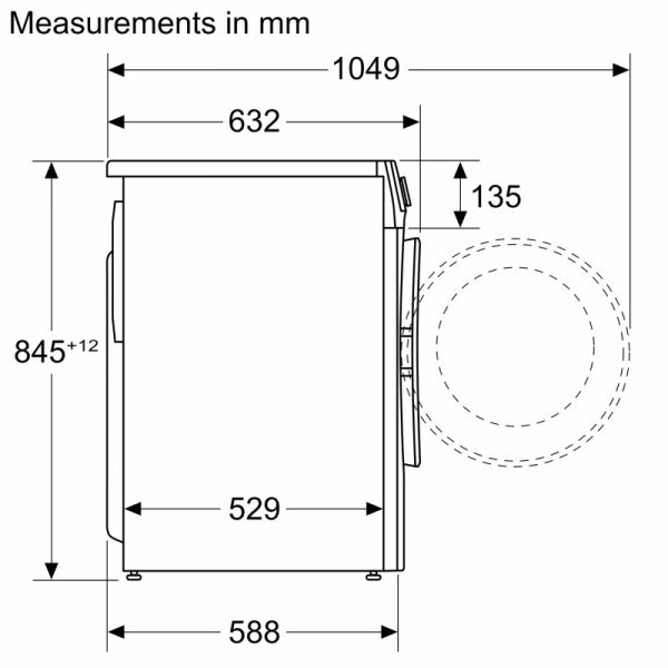 Máy giặt Bosch WGA25400SG 10KG - 3