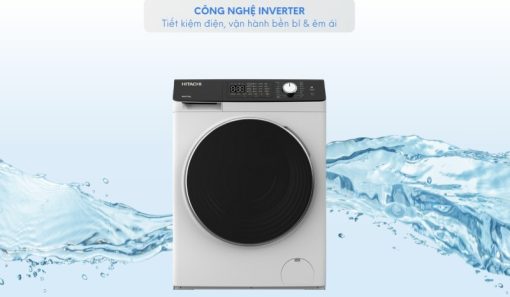 Máy Giặt Hitachi Inverter 9.5 Kg BD-954HVOW - 7