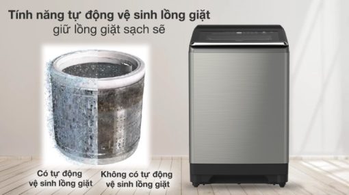 Máy giặt Hitachi Inverter 25 kg SF-250ZFVAD - 13