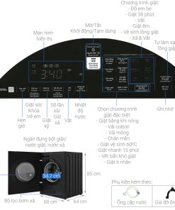 Máy giặt Hitachi Inverter 10 kg BD-100GV - 22 Máy giặt Hitachi Inverter 10 kg BD-100GV - 21